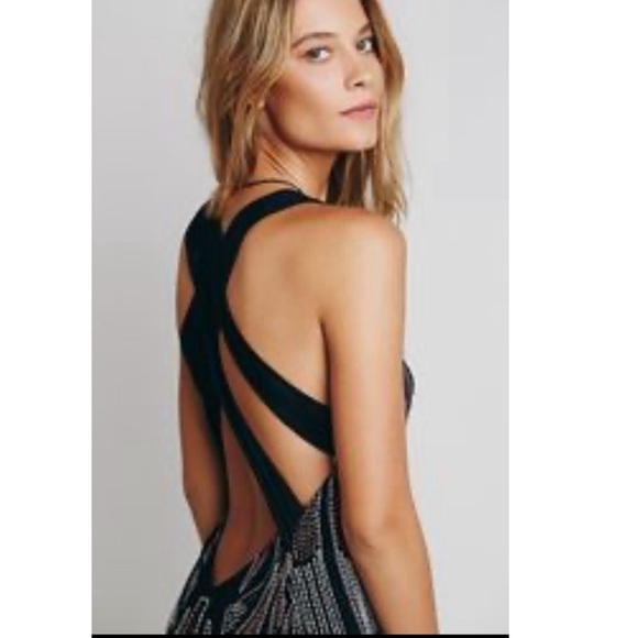 Free People Rainforest Canopy Dress. Retail- $300 - Picture 3 of 8